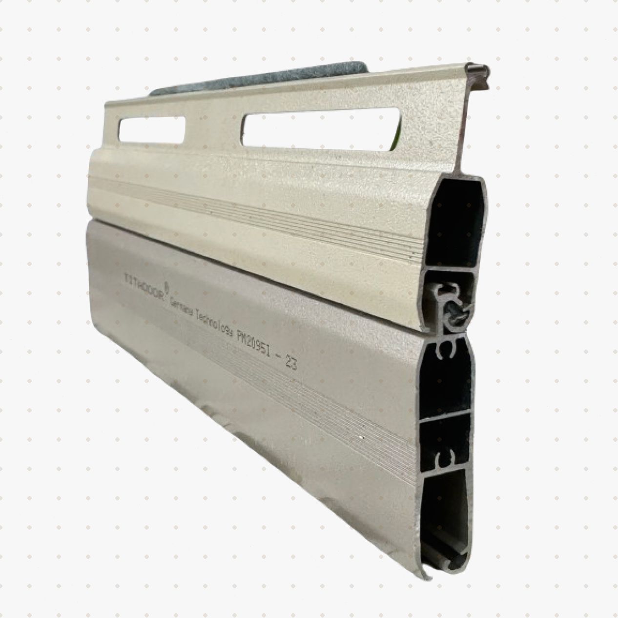 Cửa Cuốn Đức Titadoor PM2095i Khe Thoáng Bền Đẹp Giá Tốt 