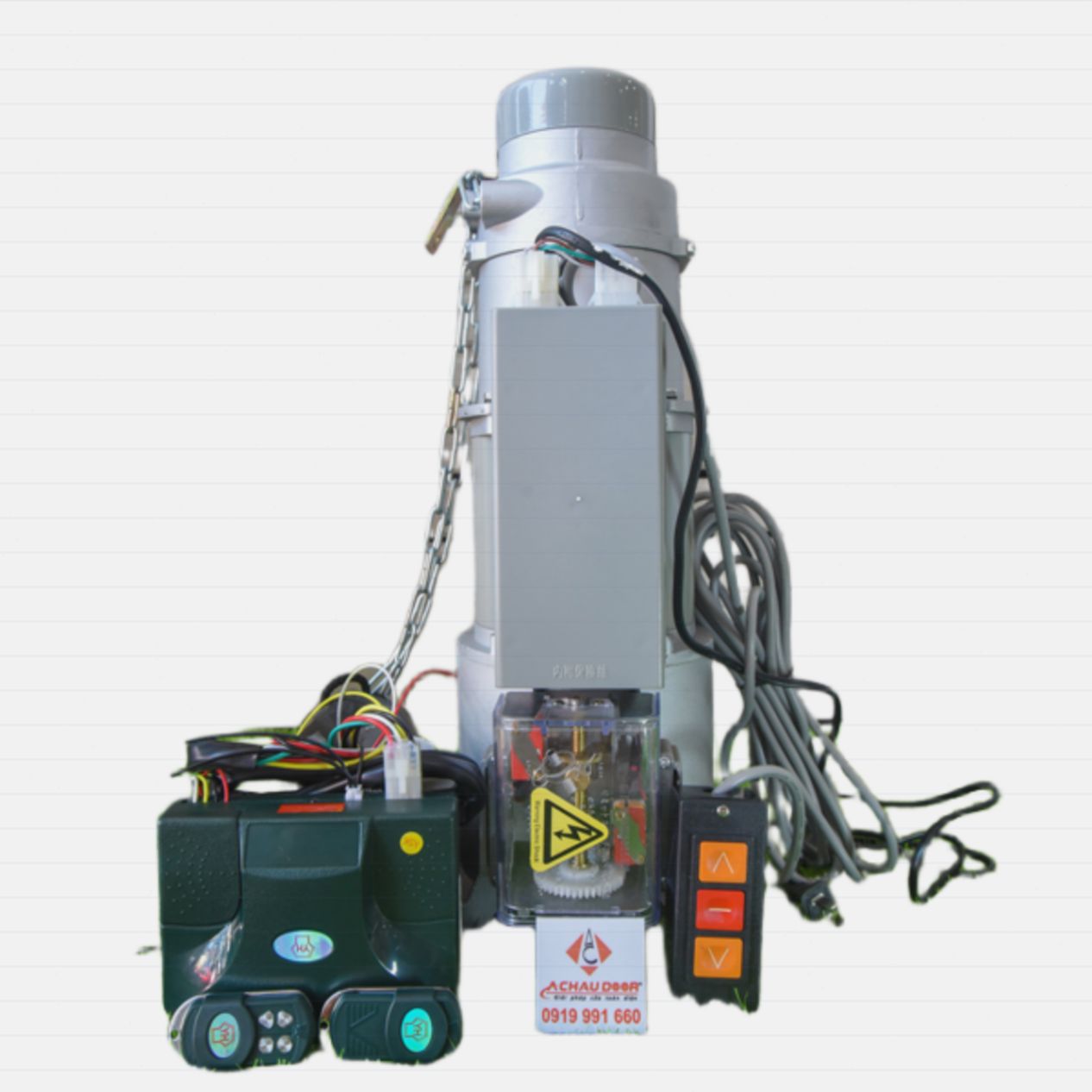 Motor Cửa Cuốn YH Đài Loan 700Kg Giá Tốt Bảo Hành Chính Hãng 