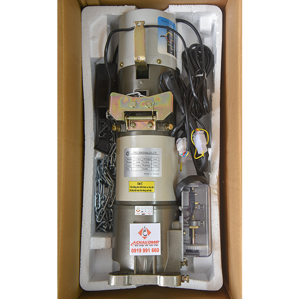 Motor cửa cuốn FV 1000Kg bền bỉ vận hành êm, tải nặng hiệu quả