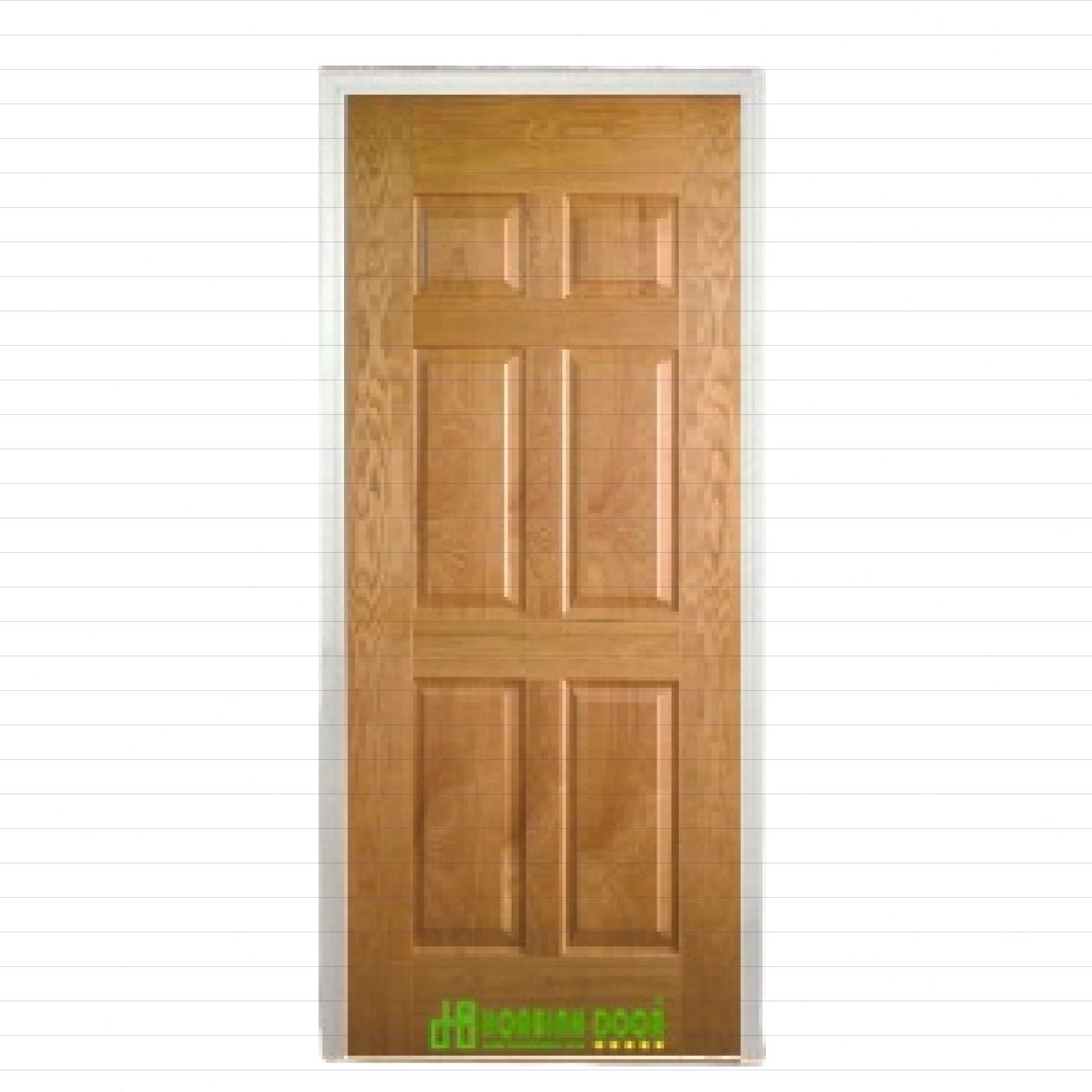 Cửa gỗ công nghiệp HDF veneer Bình Dương chất lượng giá tốt 