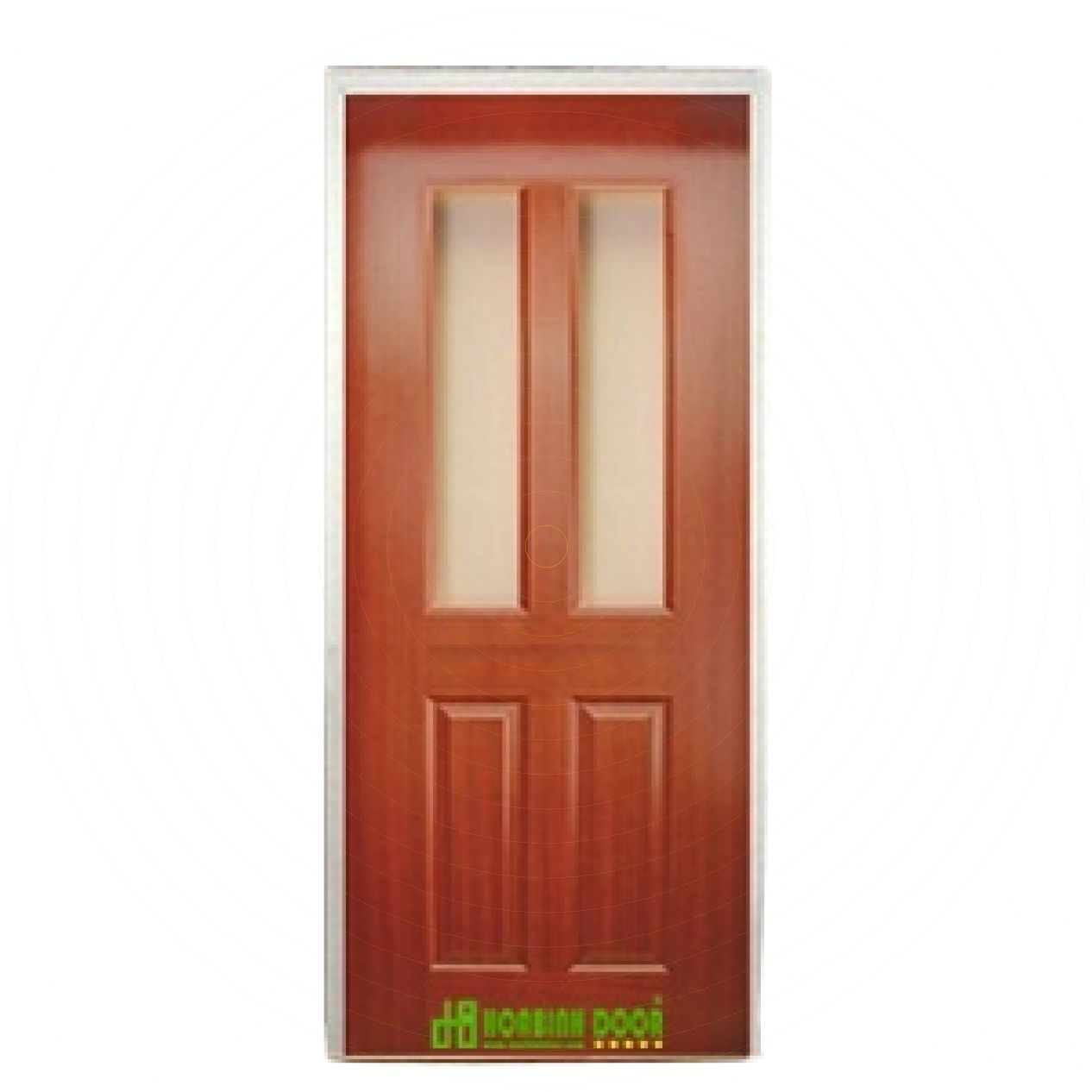Cửa gỗ HDF veneer Thủ Đức chất lượng cam kết giá tốt KD.4G2-Căm Xe 