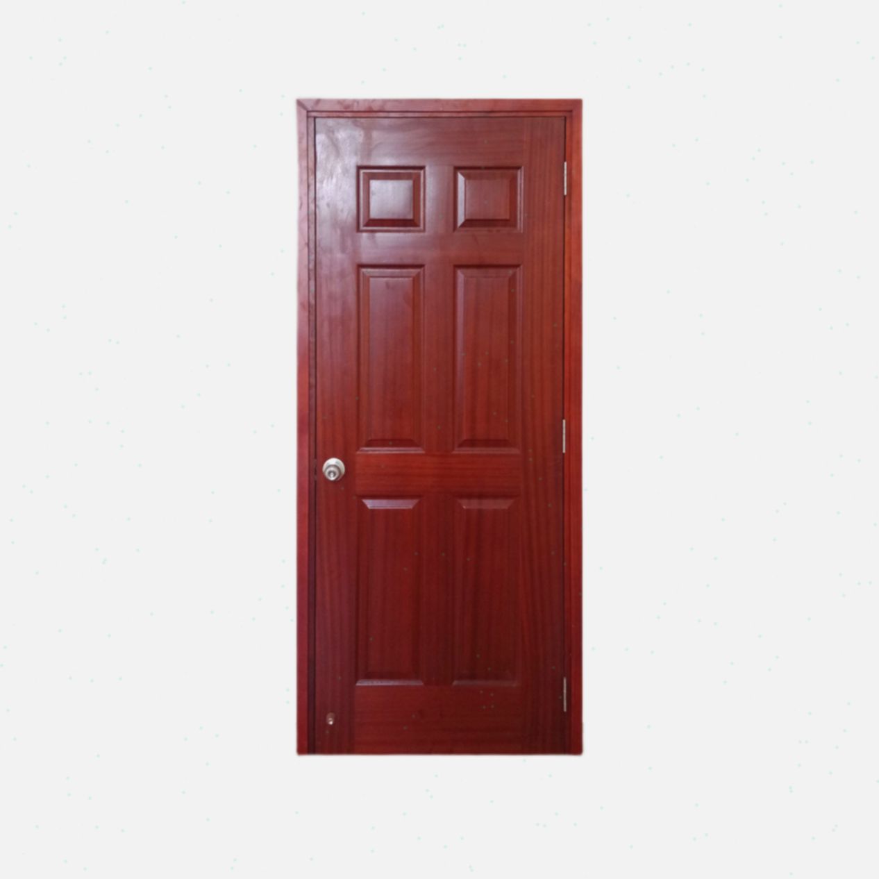 Cửa gỗ HDF Veneer 6A Sapelli bền đẹp giá rẻ tốt nhất 