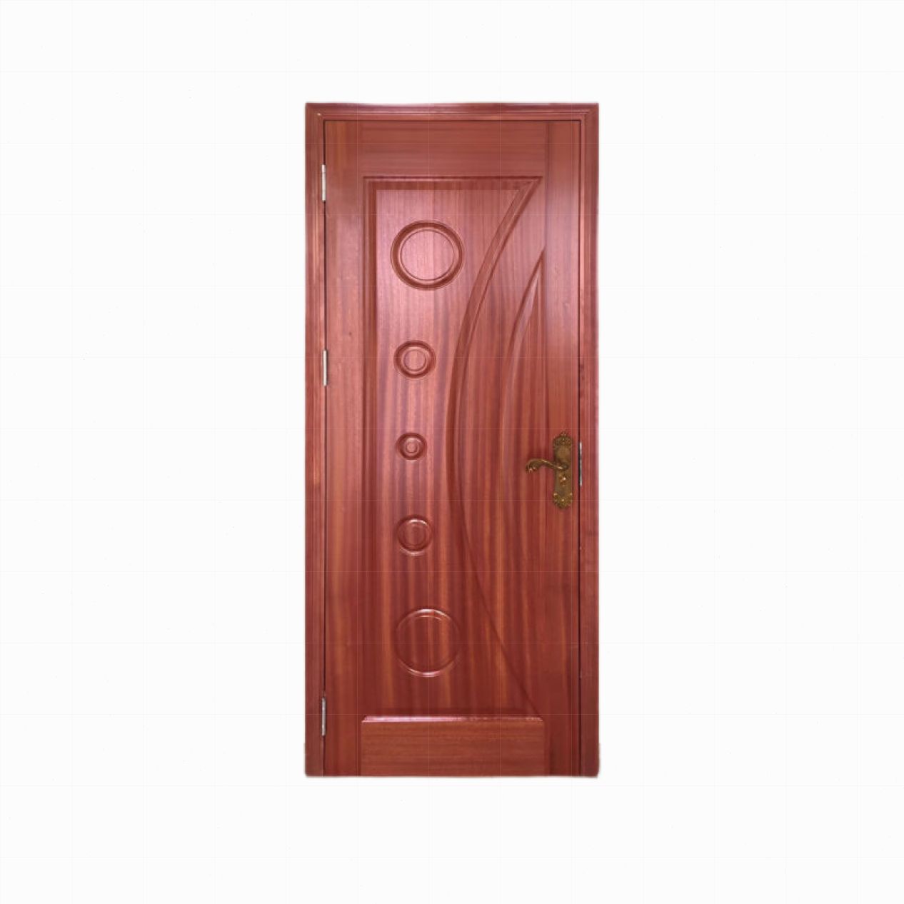 Cửa gỗ HDF veneer căm xe xoan đào chất lượng tốt giá rẻ 