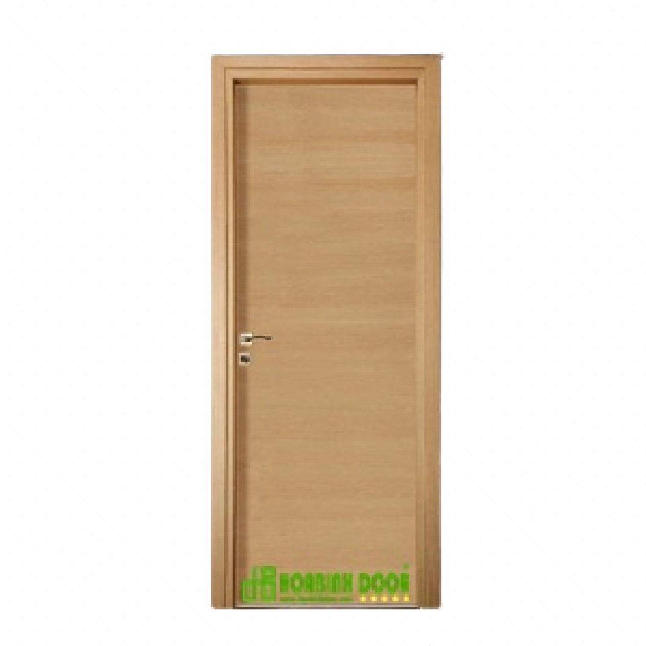 Cửa gỗ MDF phủ laminate bền đẹp hiện đại giá tốt KD.M1Nl 