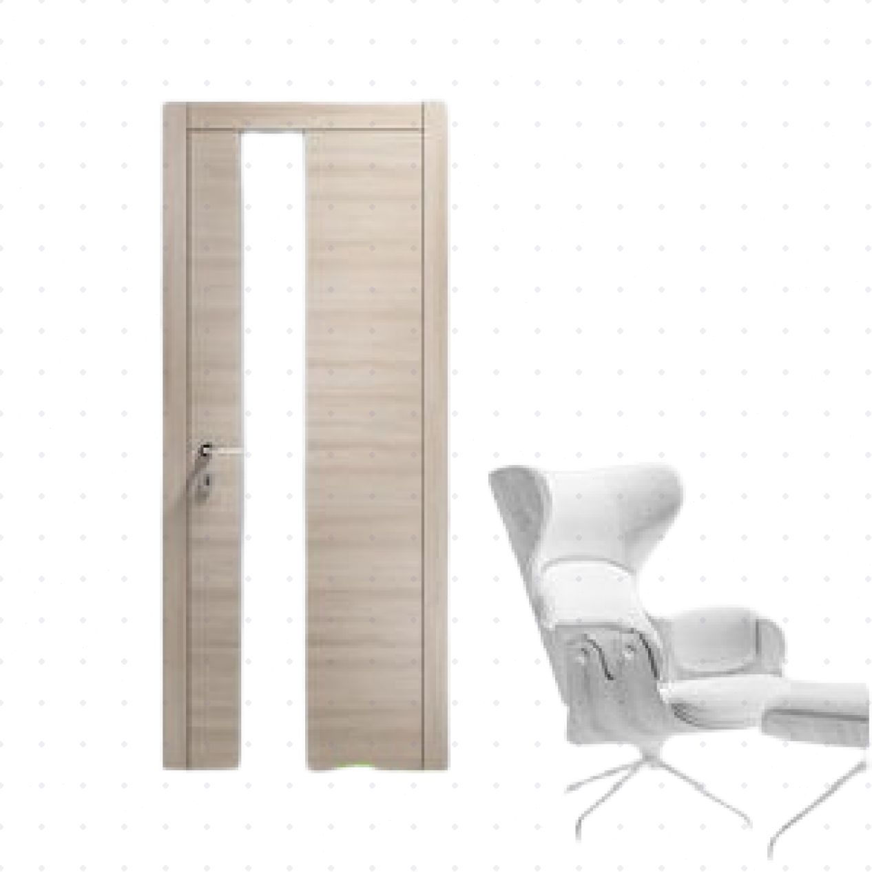 Cửa gỗ MDF phủ laminate chất lượng cao bền đẹp giá tốt 