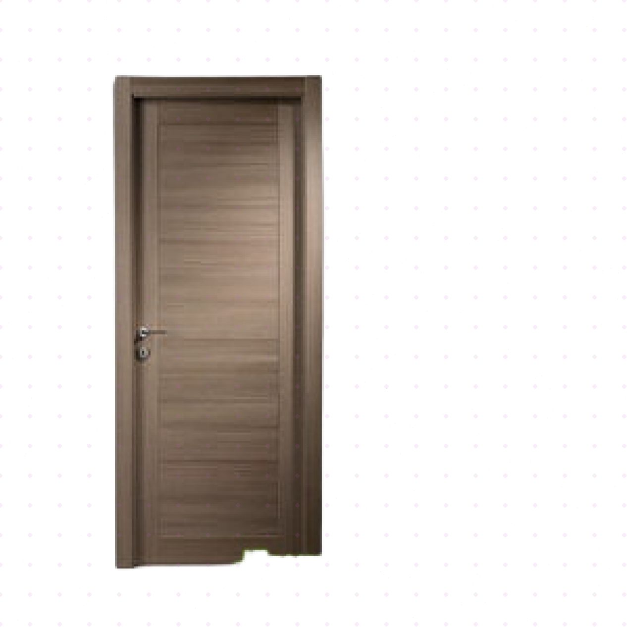 Cửa gỗ MDF phủ Melamine bền đẹp giá tốt KD.M1NR2 