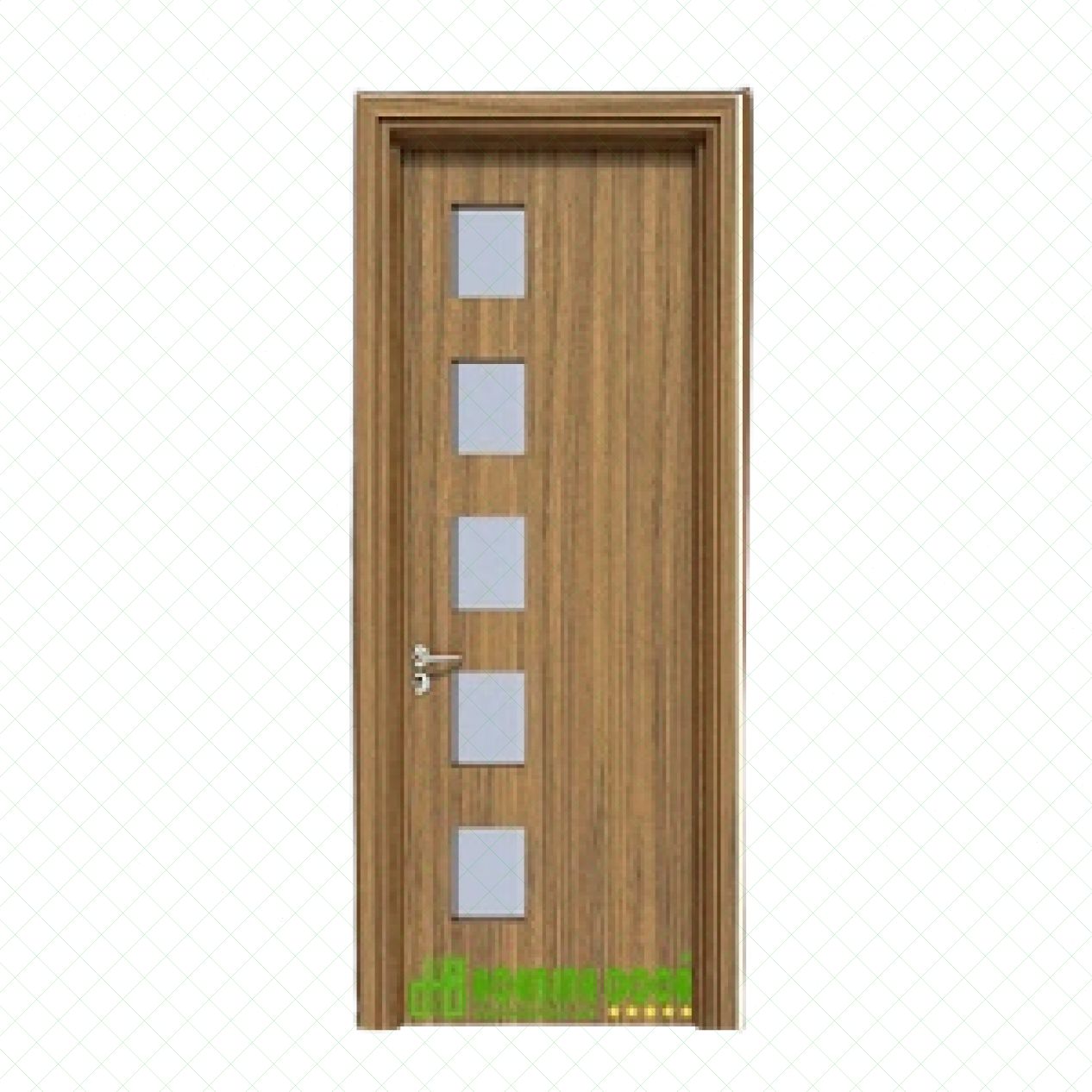 Cửa gỗ MDF phủ Melamine bền đẹp Giá tốt Có sẵn mua ngay 