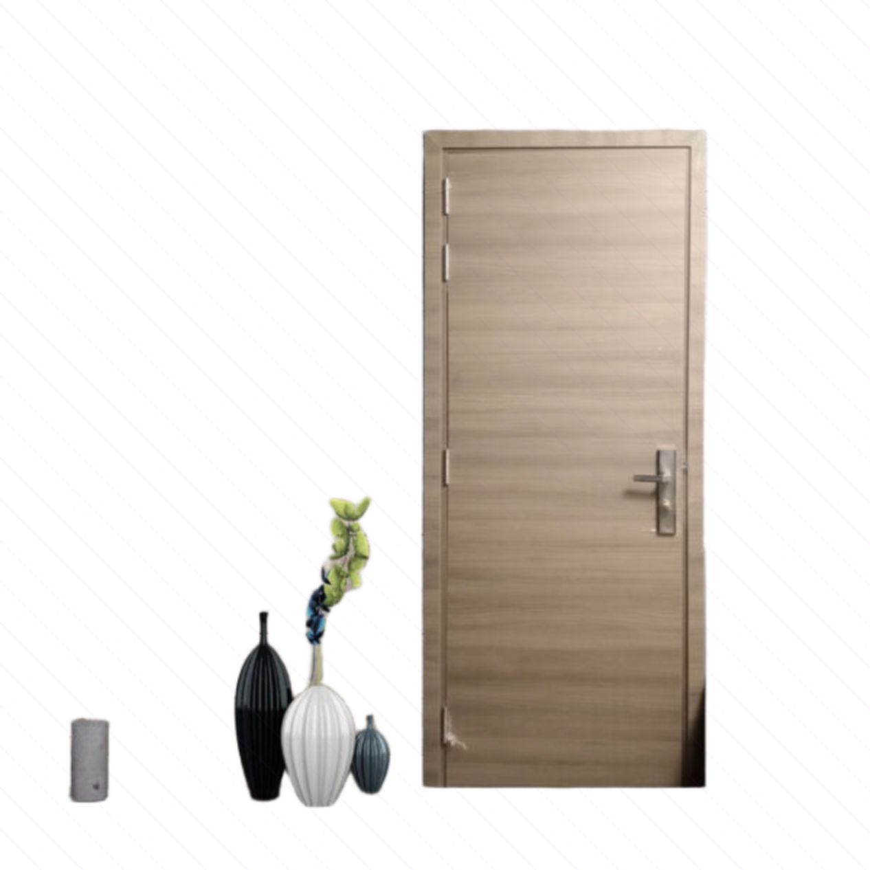 Cửa gỗ MDF Melamine HB.P-512MM bền đẹp giá tốt nội thất 