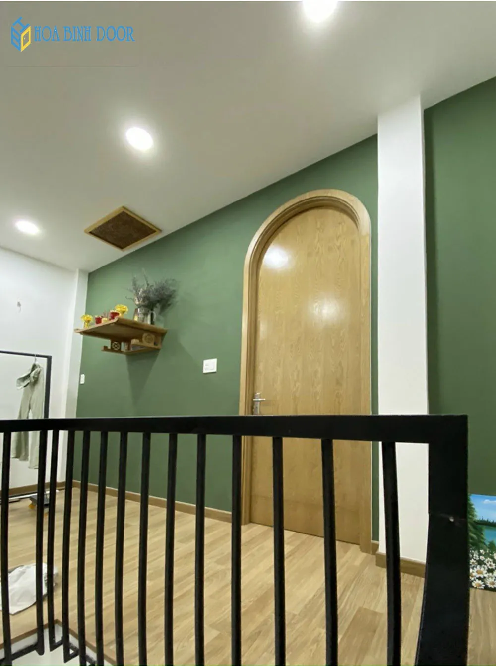 Cửa Vòm Gỗ MDF Veneer đẹp bền giá tốt 0813112727