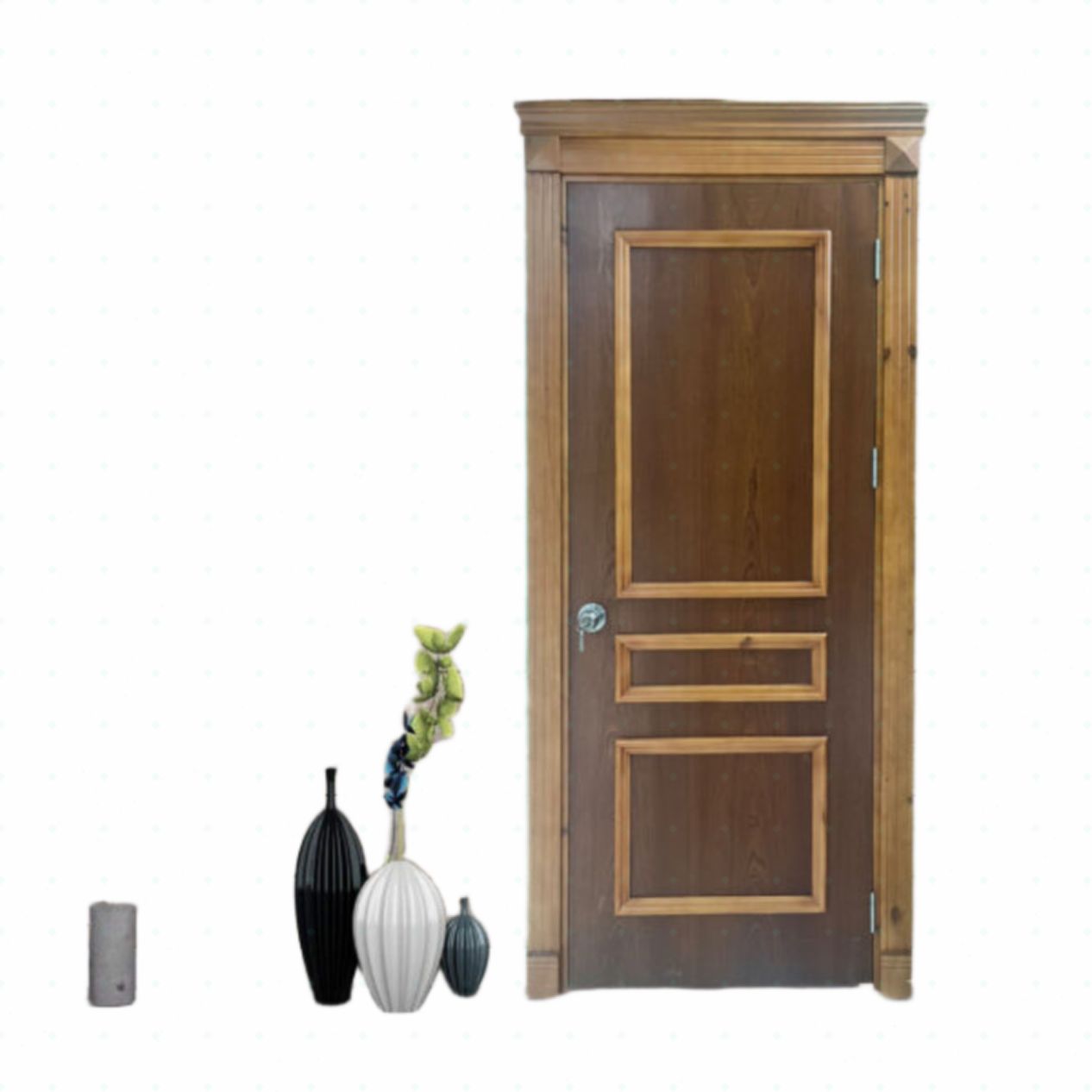 Cửa gỗ MDF veneer Luxury HB-PN-3 chất lượng bền đẹp giá tốt 