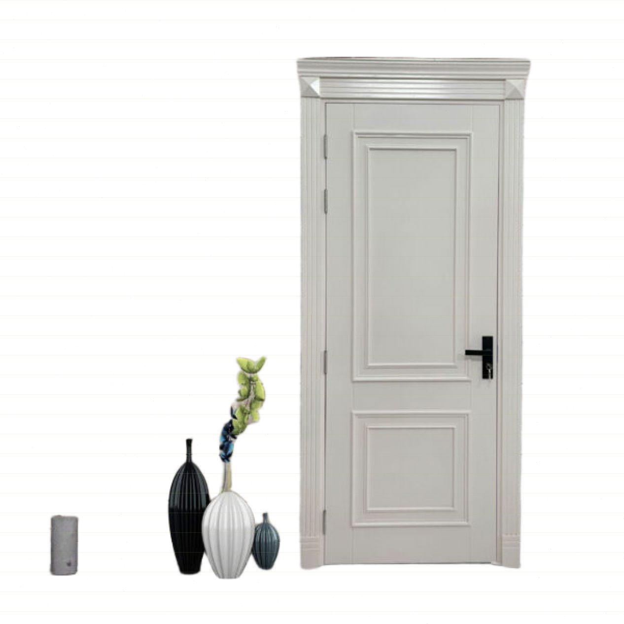 Cửa gỗ MDF sơn Luxury HB-PN-3 bền đẹp giá tốt giao nhanh 