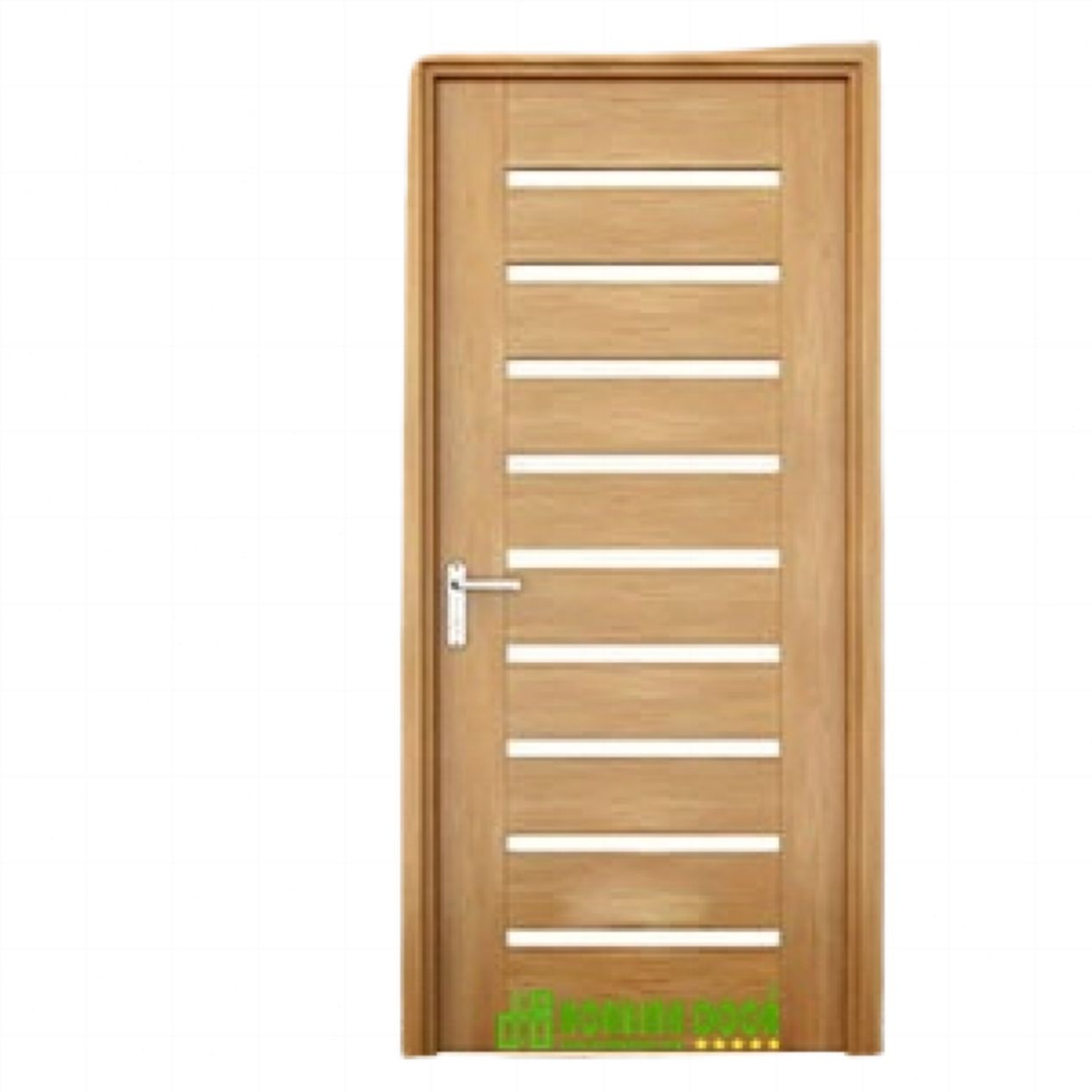 Cửa gỗ MDF công nghiệp phủ veneer sang trọng bền đẹp giá tốt 