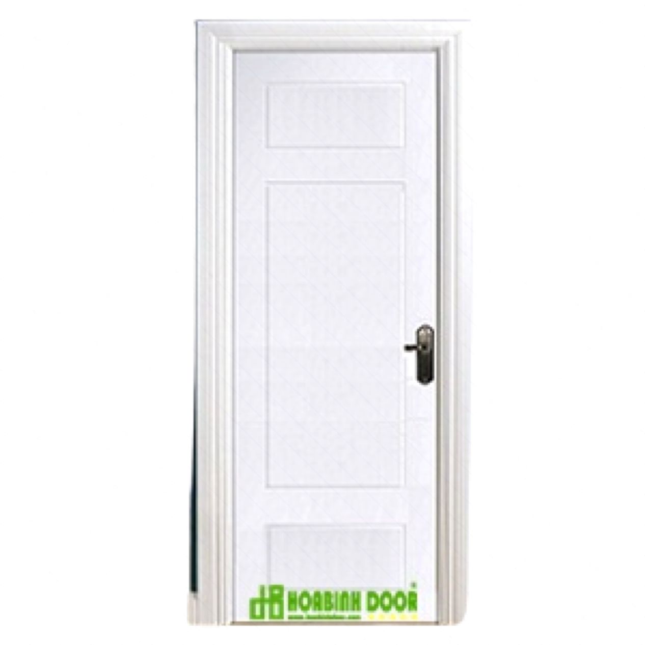 Cửa gỗ MDF phủ veneer KD.M1R12 bền đẹp, giá tốt, sang trọng 