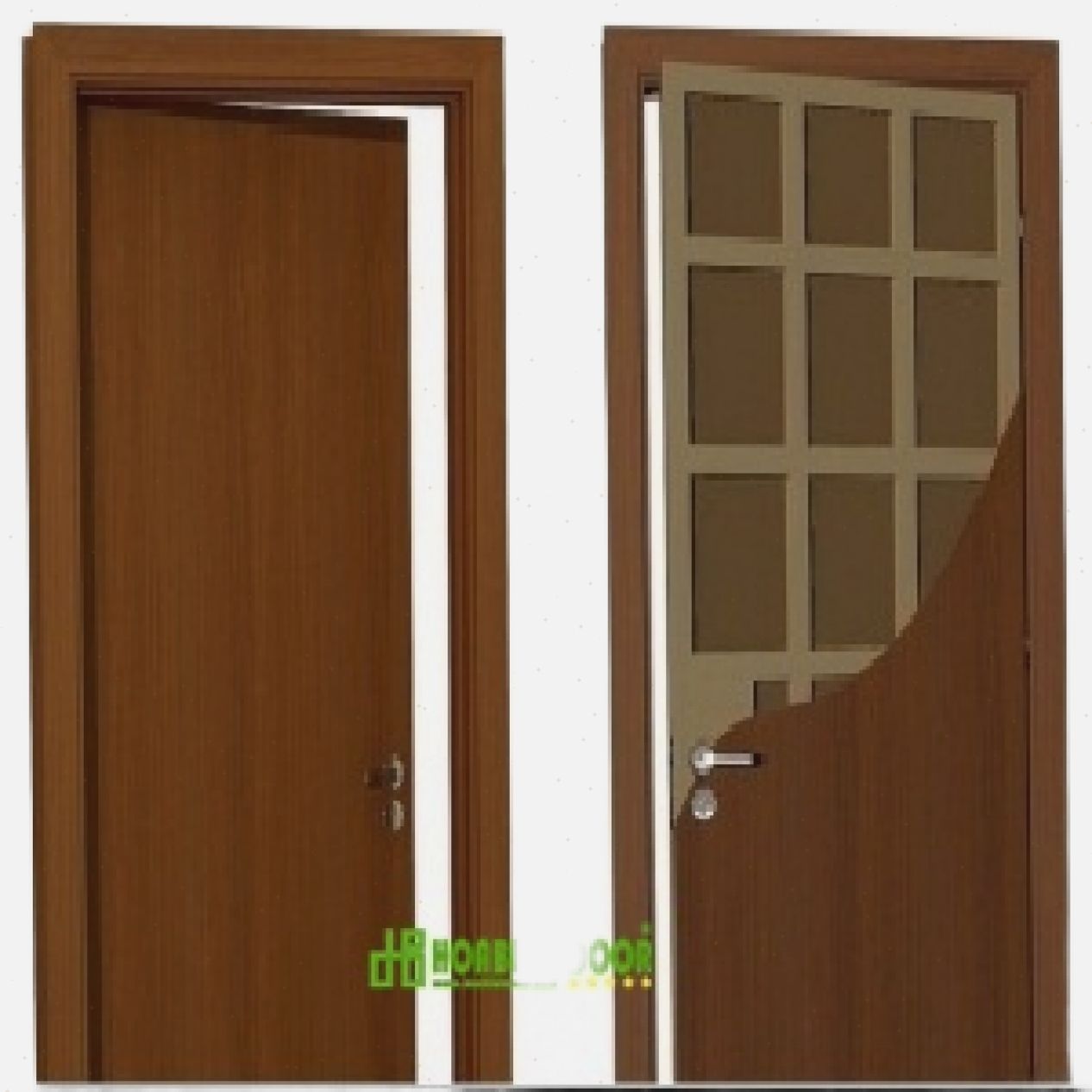 Cửa gỗ MDF PVC cao cấp bền đẹp sang trọng giá tốt 