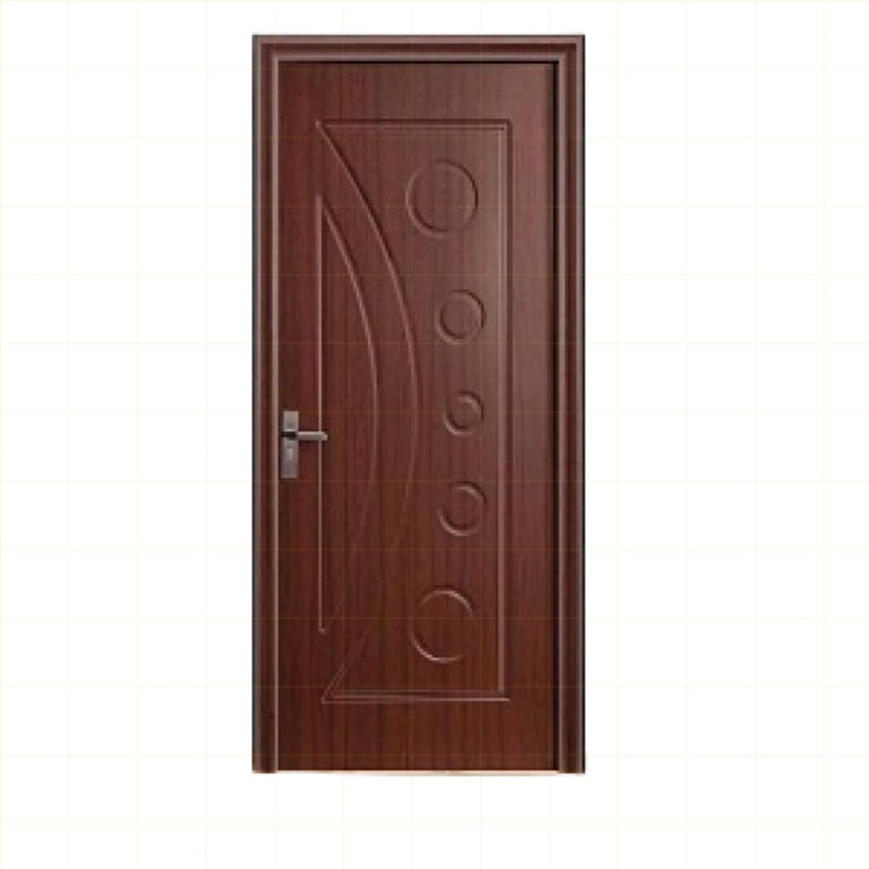 Cửa gỗ MDF phủ PVC KD.1030 bền đẹp tiện lợi giá tốt 