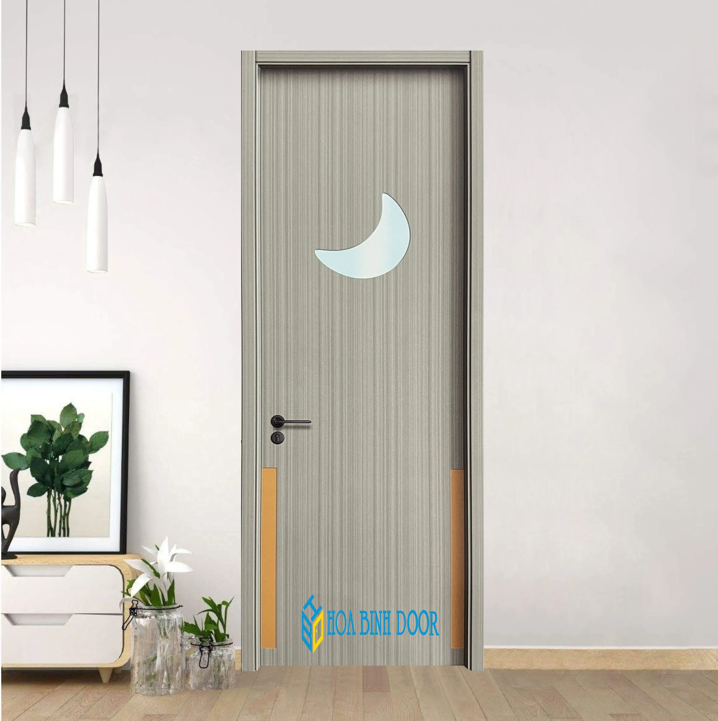 Cửa Gỗ Carbon 6037 Bền Đẹp Hiện Đại Giá Tốt Phong Cách