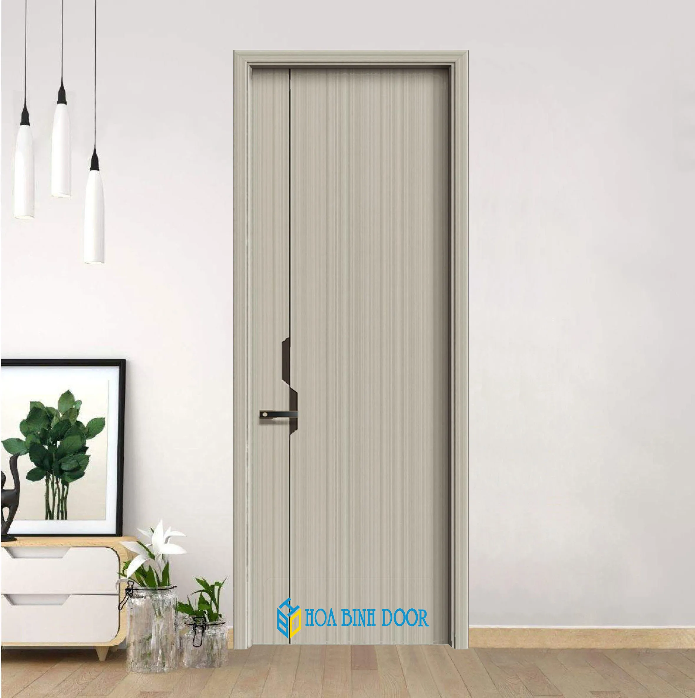 Cửa Gỗ Carbon 6015 bền đẹp sang trọng bảo hành chính hãng