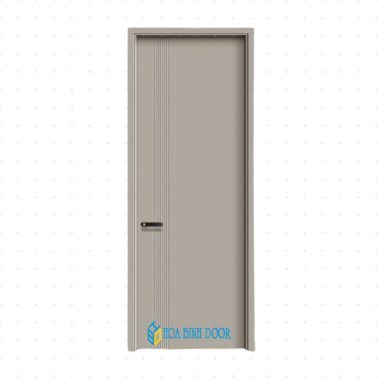Cửa Gỗ Carbon 3009 Tro Đá bền đẹp sang trọng giá tốt 