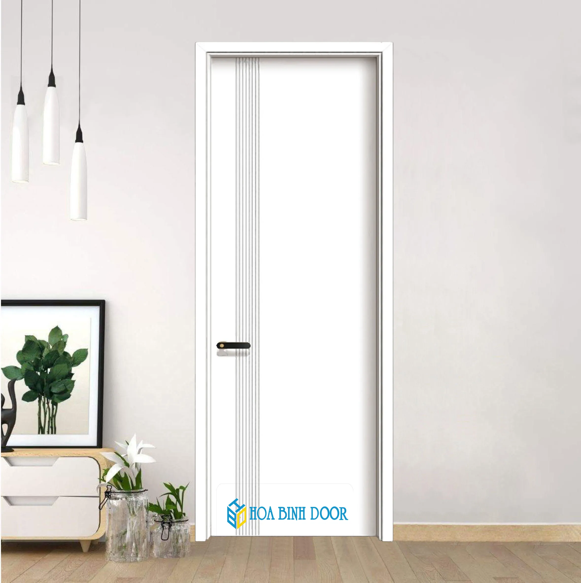 Cửa Gỗ Carbon 3009 Ngọc Trai Trắng Bền Đẹp Giá Tốt Mua Ngay