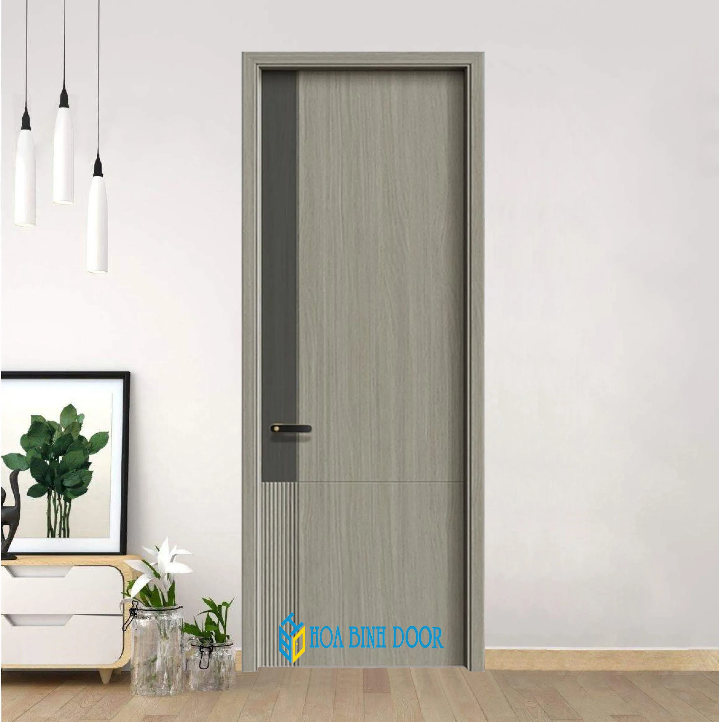 Cửa Gỗ Carbon 3001 chất lượng bền bỉ sang trọng Yafeng No.2
