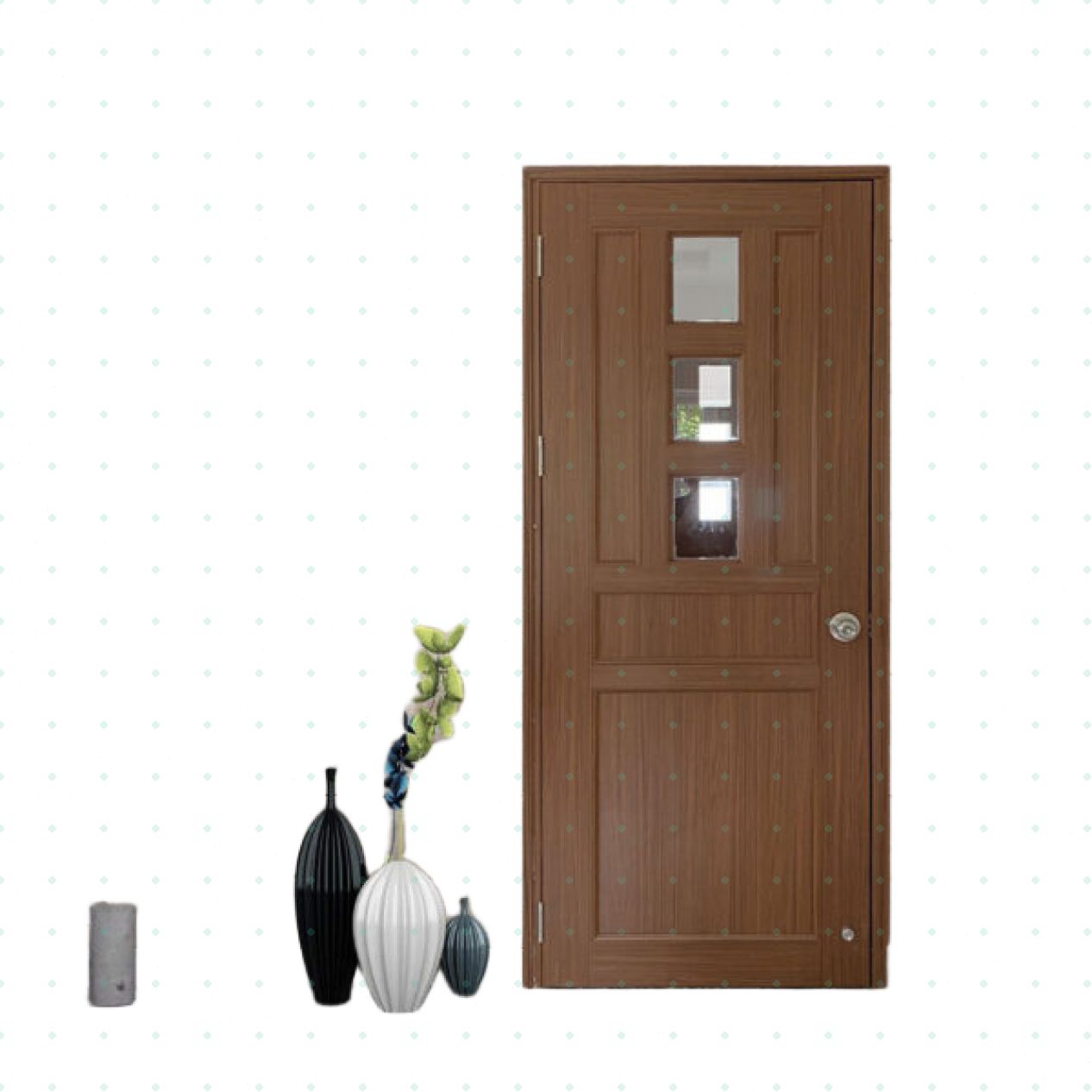 Cửa nhựa Đài Loan HB.YY-42 bền đẹp, giá tốt, lắp nhanh 