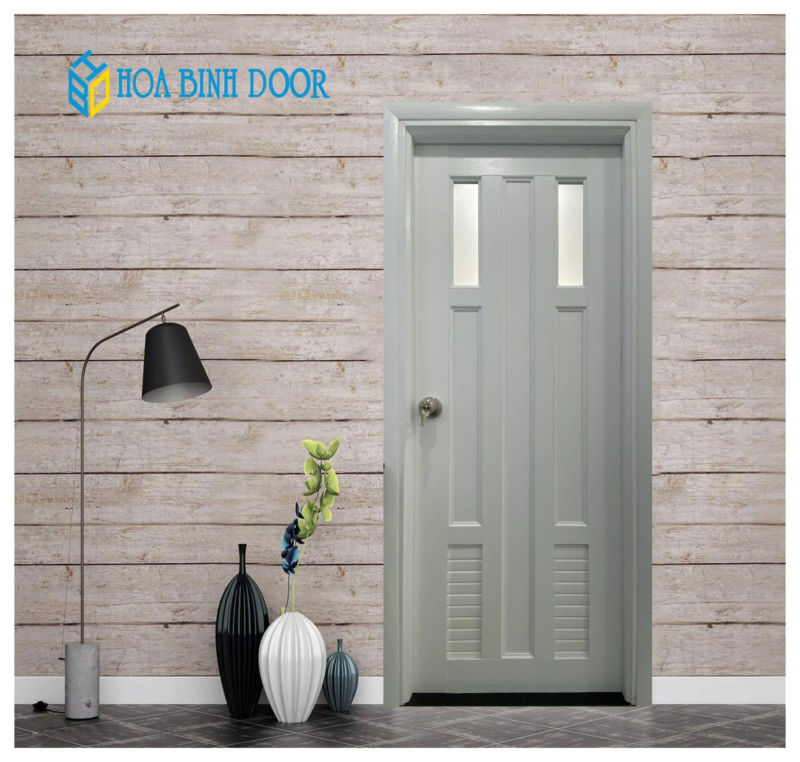 HB.YW-23 Cửa nhựa Đài Loan siêu bền giá tốt kháng nước