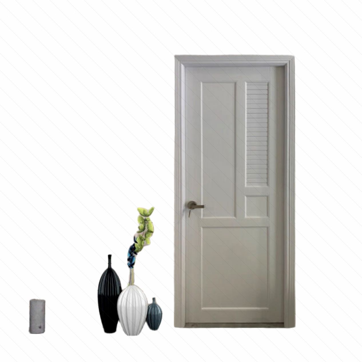 Cửa nhựa Đài Loan HB.YW-12V bền đẹp, giá tốt, chống ồn 