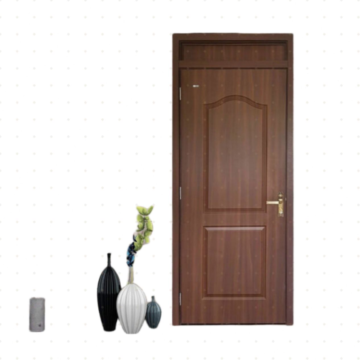 Cửa nhựa ABS Hàn Quốc HB.610Fix1-MT104 bền đẹp an toàn 