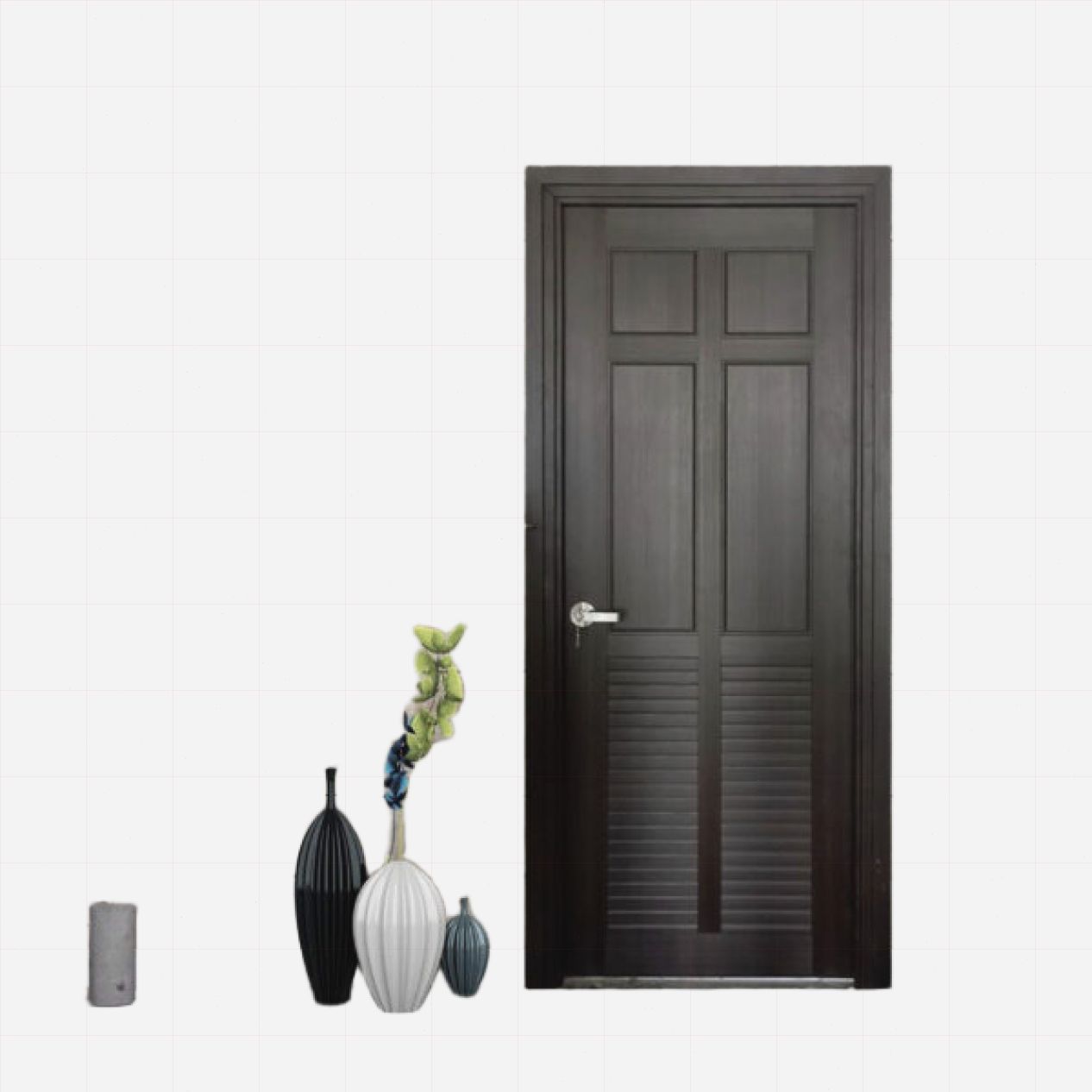 Cửa nhựa Đài Loan HB.YC-46V bền đẹp giá tốt mua ngay 