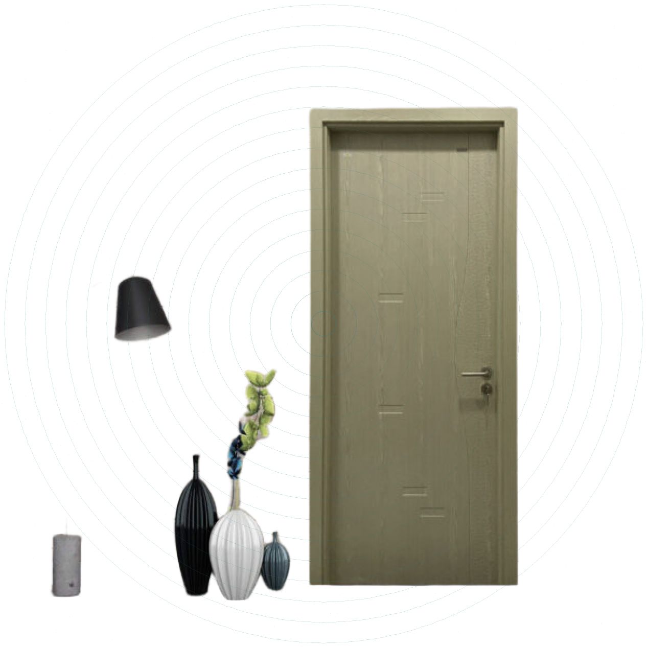 Cửa nhựa ABS Hàn Quốc HB.308-K0201 bền đẹp giá tốt 