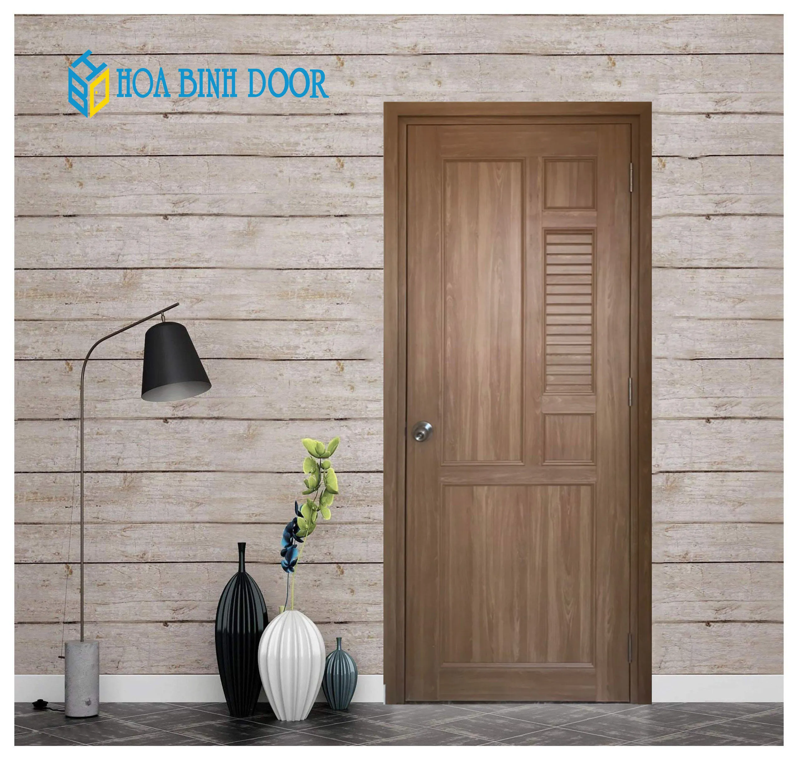 Cửa nhựa Đài Loan HB.YA-12V bền đẹp giá tốt lắp đặt nhanh