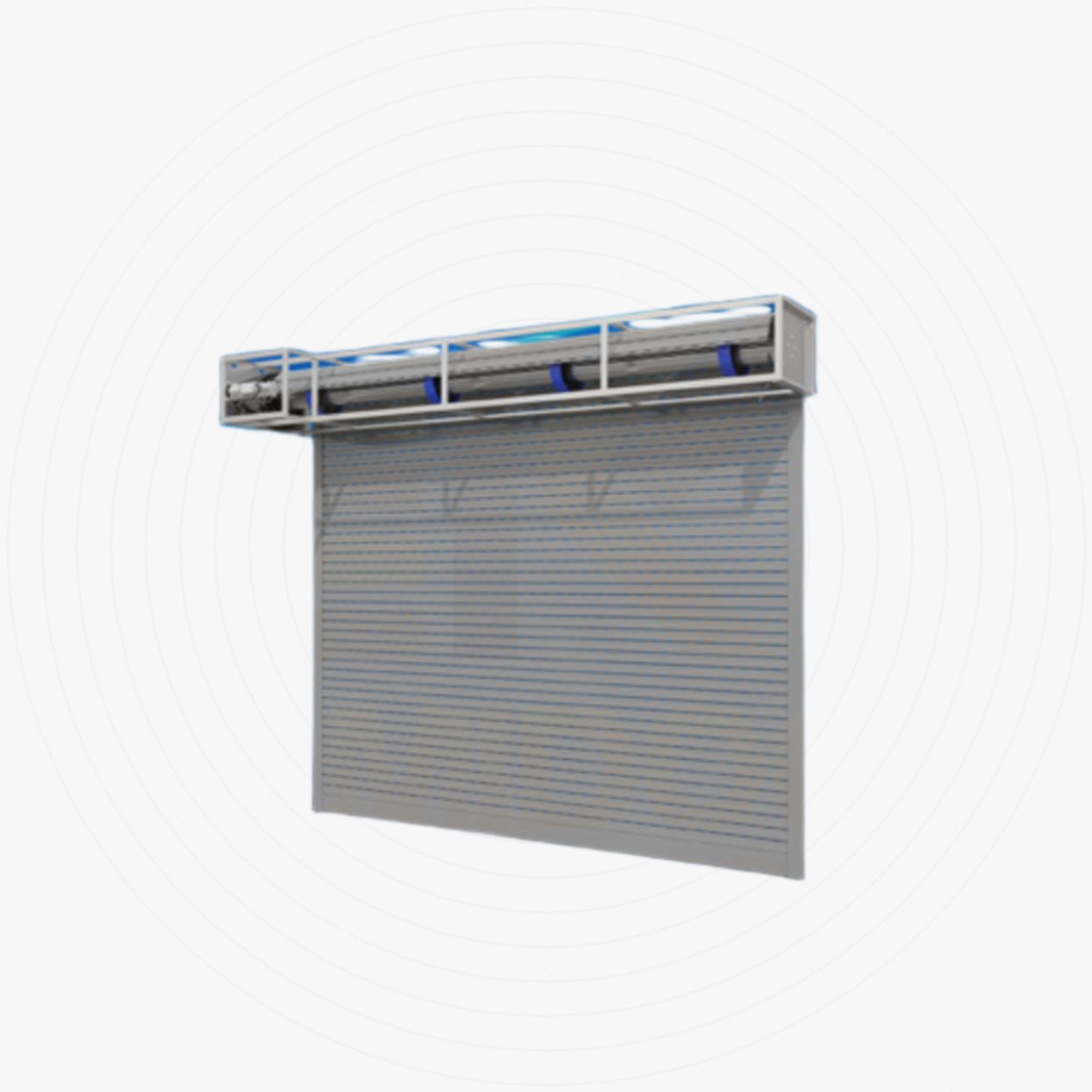 Cửa cuốn Austdoor ALUROLL A61 bền bỉ an toàn giá tốt 