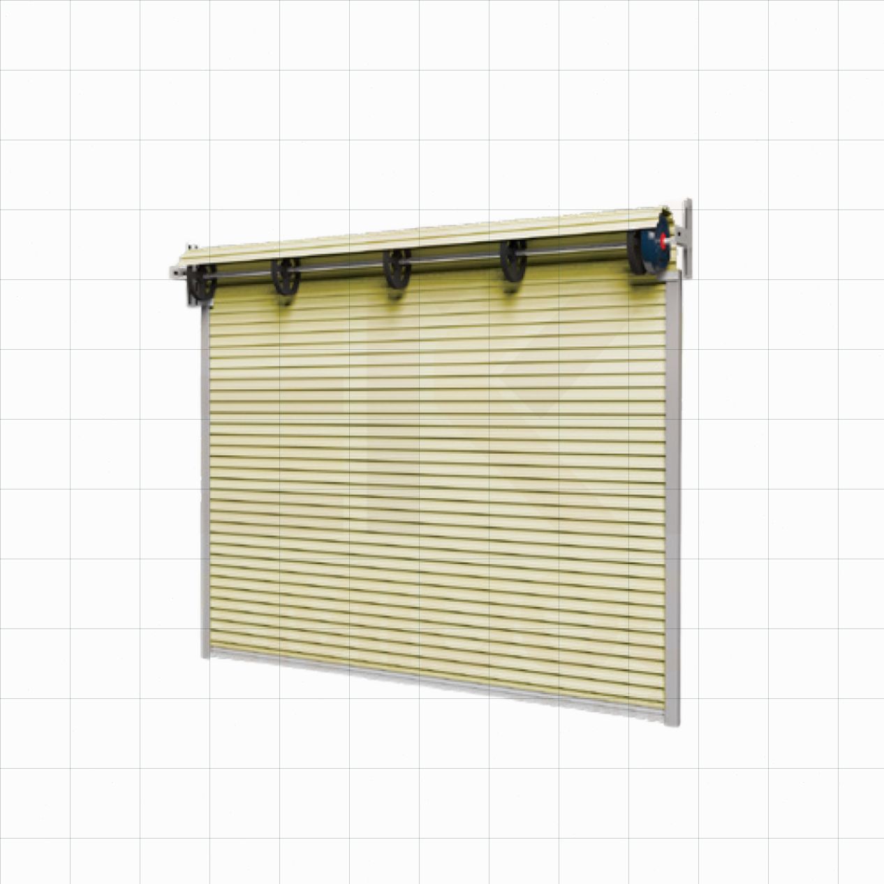 Cửa cuốn Austdoor Series 4 EC bền đẹp an toàn giá tốt 