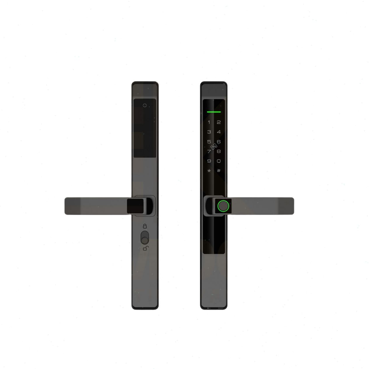 Khóa Hubert HB CN39 Black chính hãng an toàn bảo vệ 